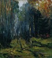 秋の森 1899 アイザック レヴィタン 森の木 風景